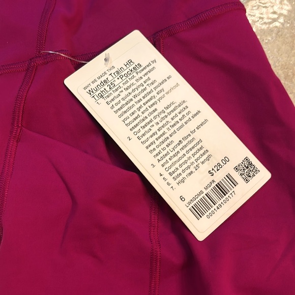 Lululemon Wunder Train 25” Pockets - Picture 4 of 8